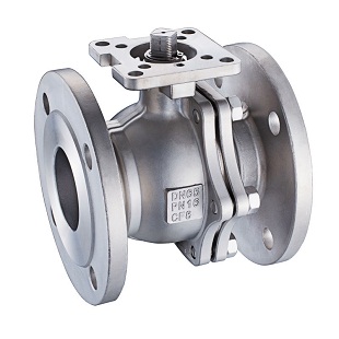 2PC Flanged ball valve 150LB