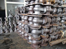 Casting body for gate valve