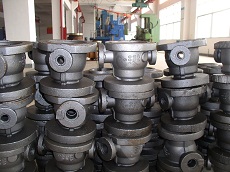 Casting body for ball valve