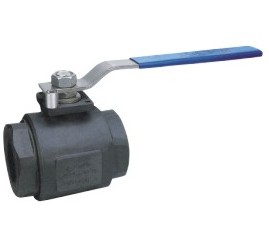 2PC Forged Ball Valve with Mounting PAD