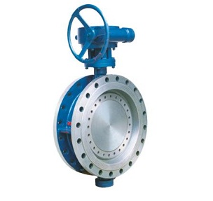 Flanged butterfly valves