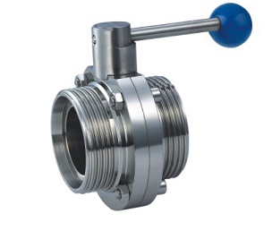 Sanitary Threaded Butterfly Valve