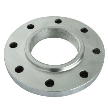 Flange with threaded