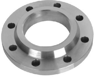 Neck flat welded flange