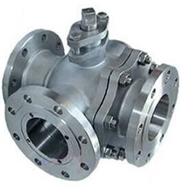 3-Way Flanged Ball Valve